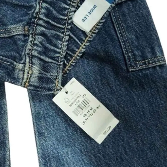 NWT Old Navy Baby  Classic Blue Jeans ~12-18M - Picture 4 of 4